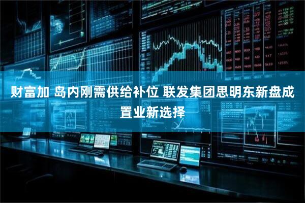 财富加 岛内刚需供给补位 联发集团思明东新盘成置业新选择